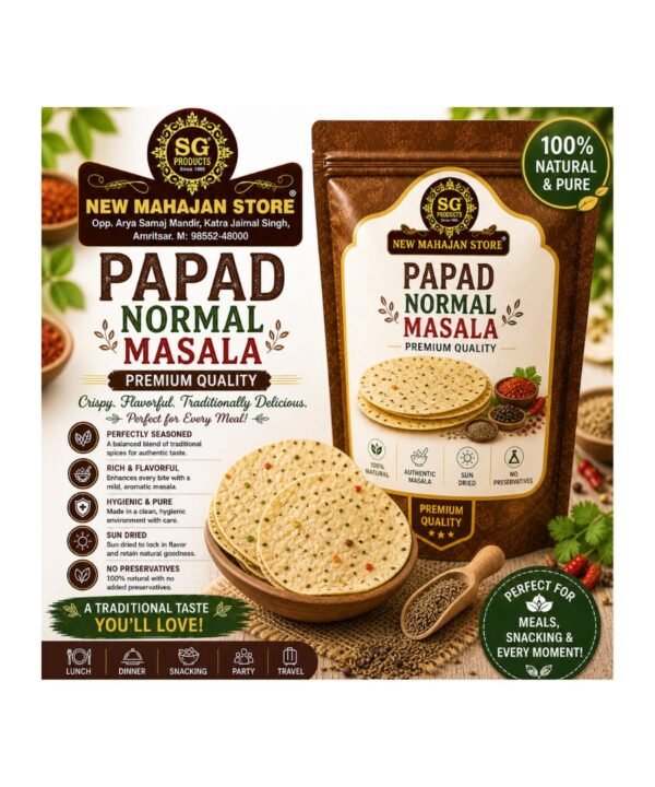 Papad Normal Masala