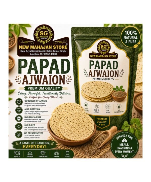 Papad Ajwaion