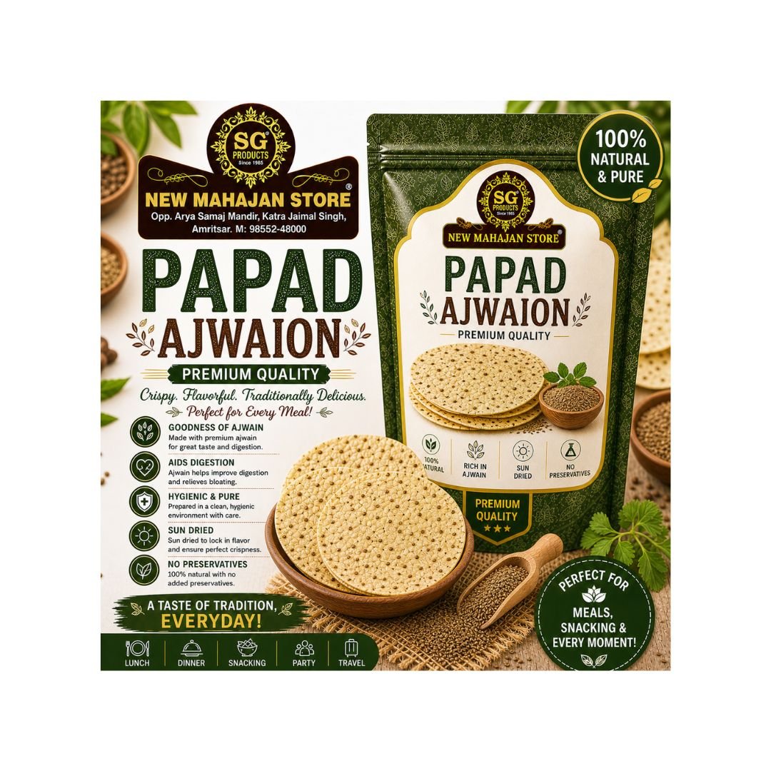 Papad Ajwaion