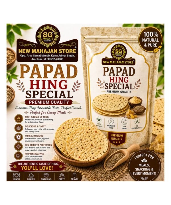 Papad Hing Special