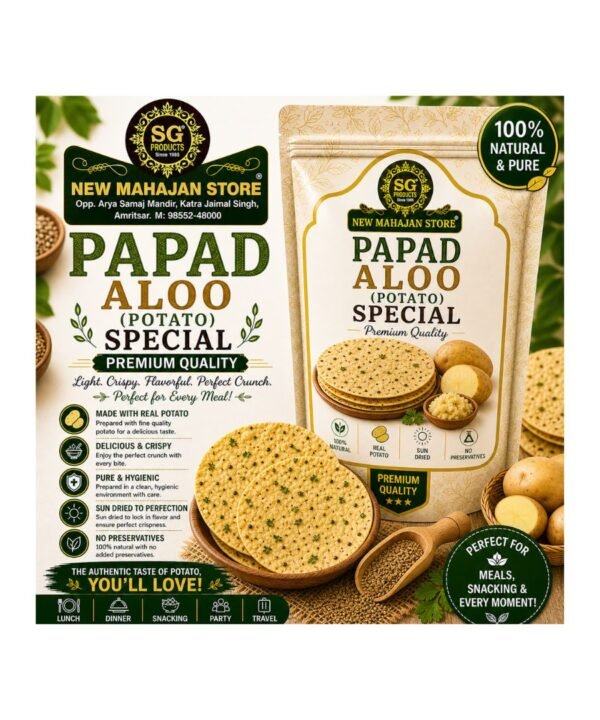 Papad Aloo