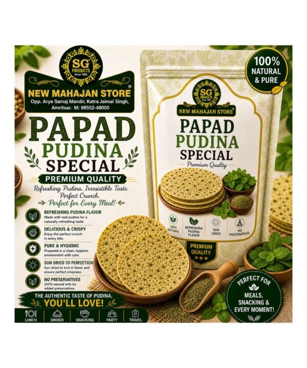 Papad Pudina