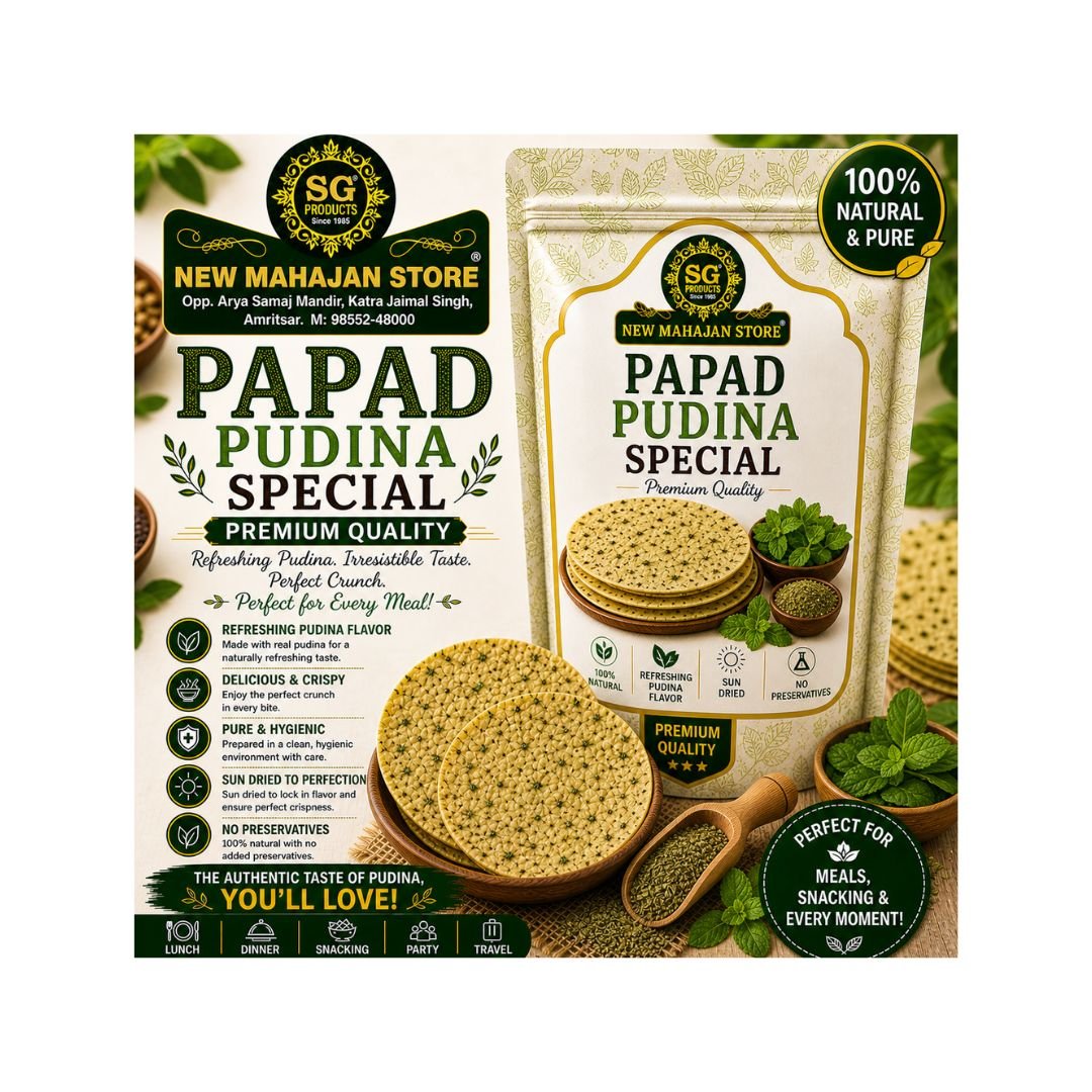 Papad Pudina