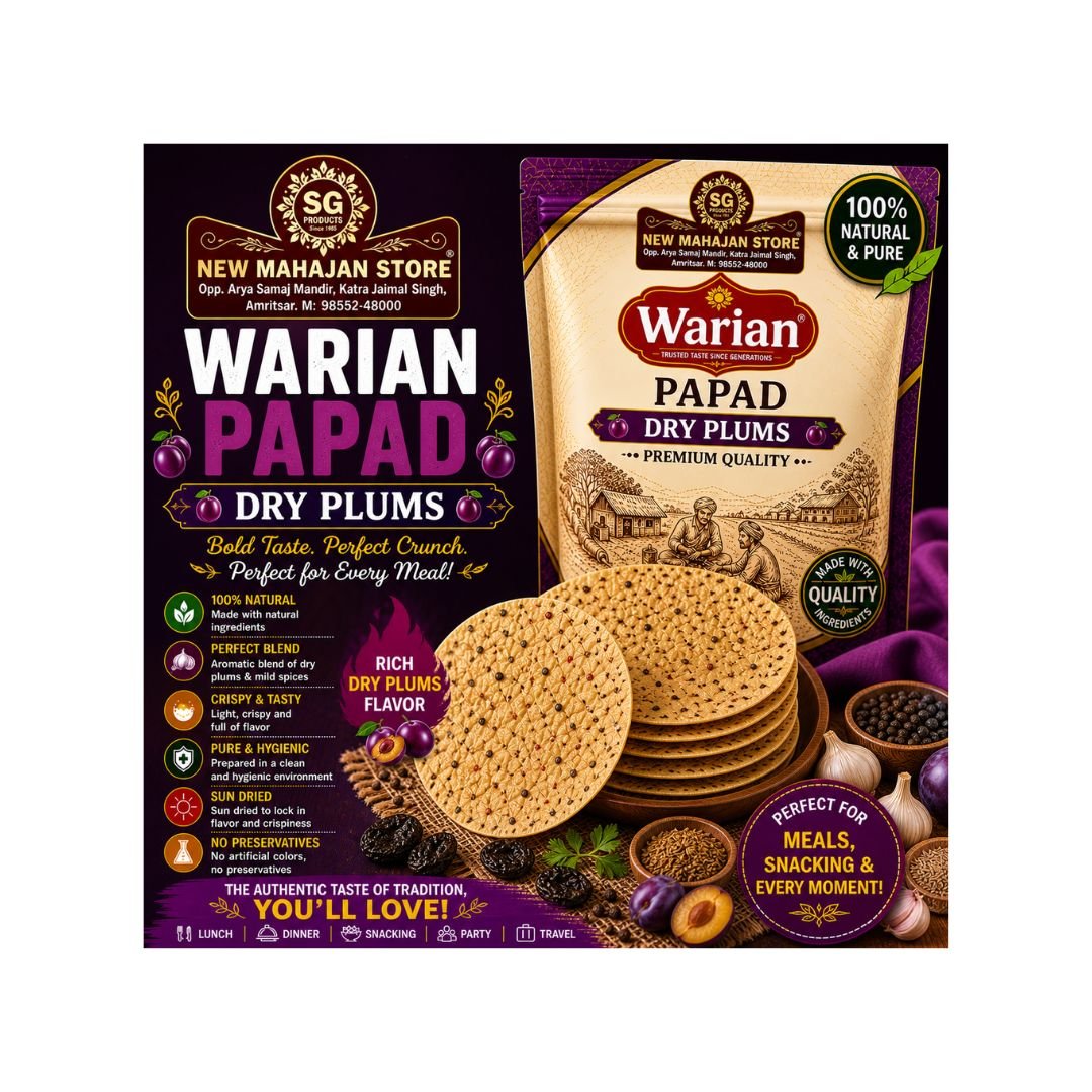 Warian Dry Plums