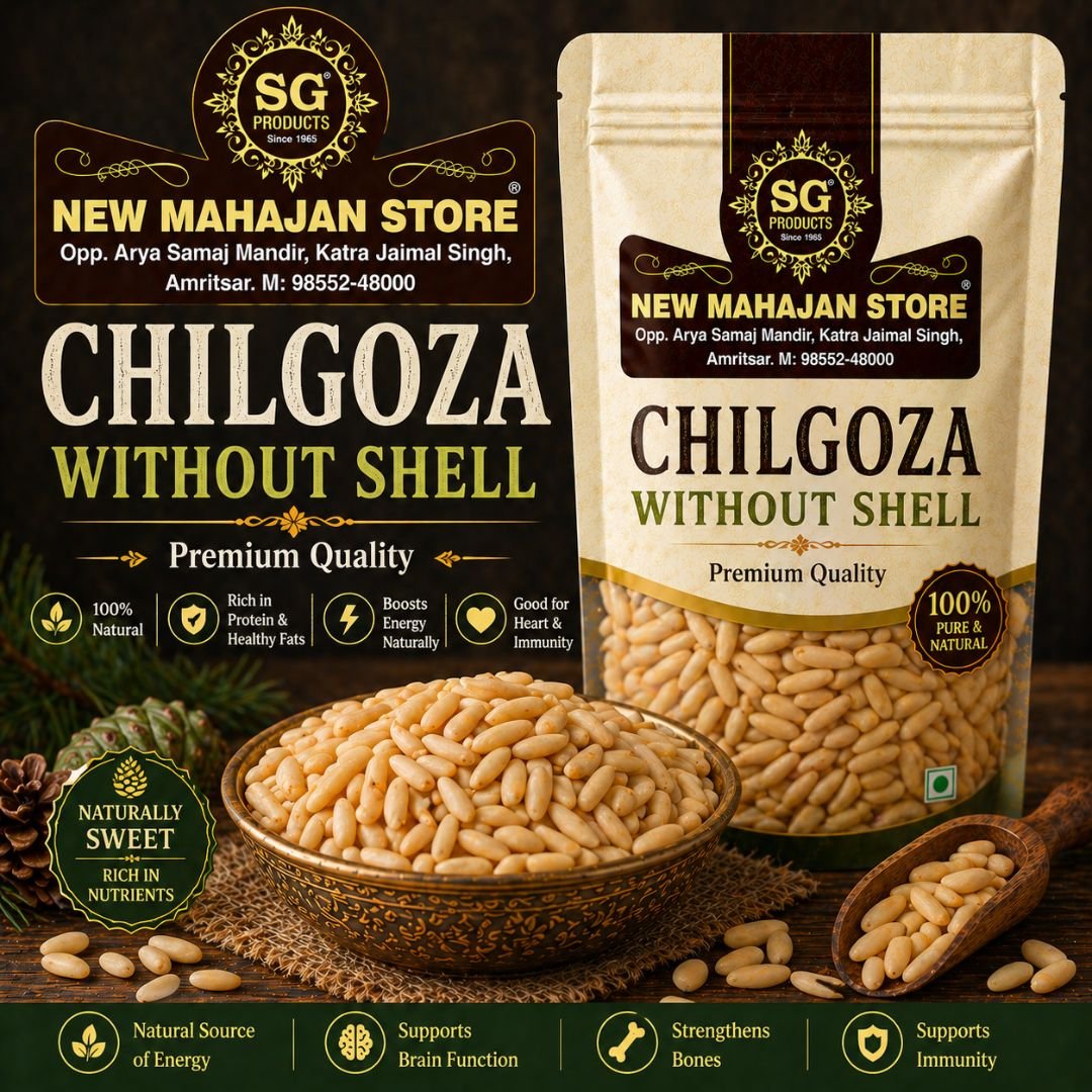 Chilgoza Without Shell