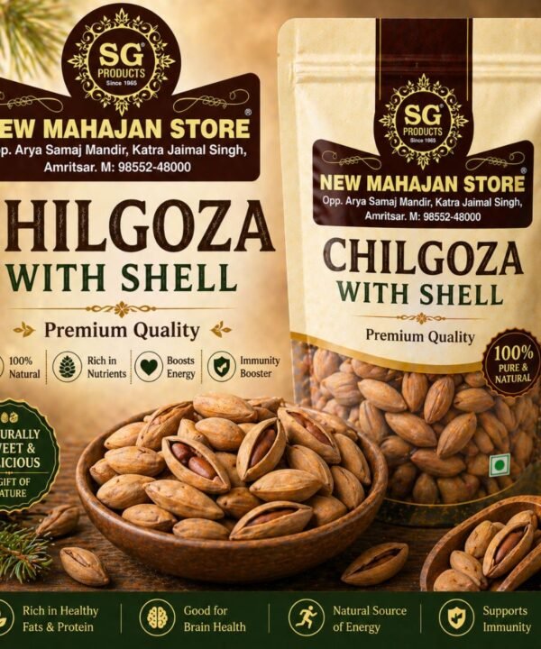 Chilgoza With Shell
