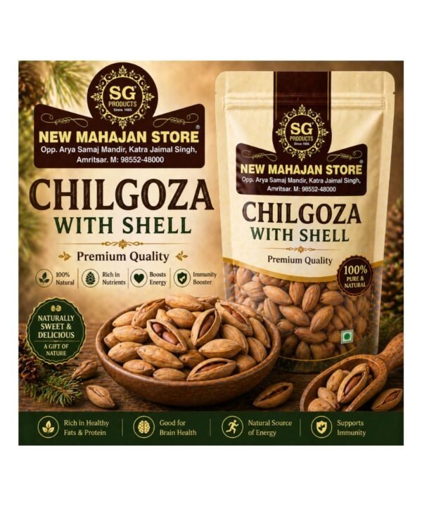 Chilgoza With Shell