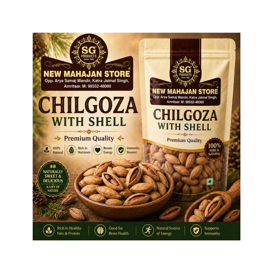 Chilgoza With Shell