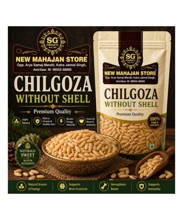 Chilgoza Without Shell