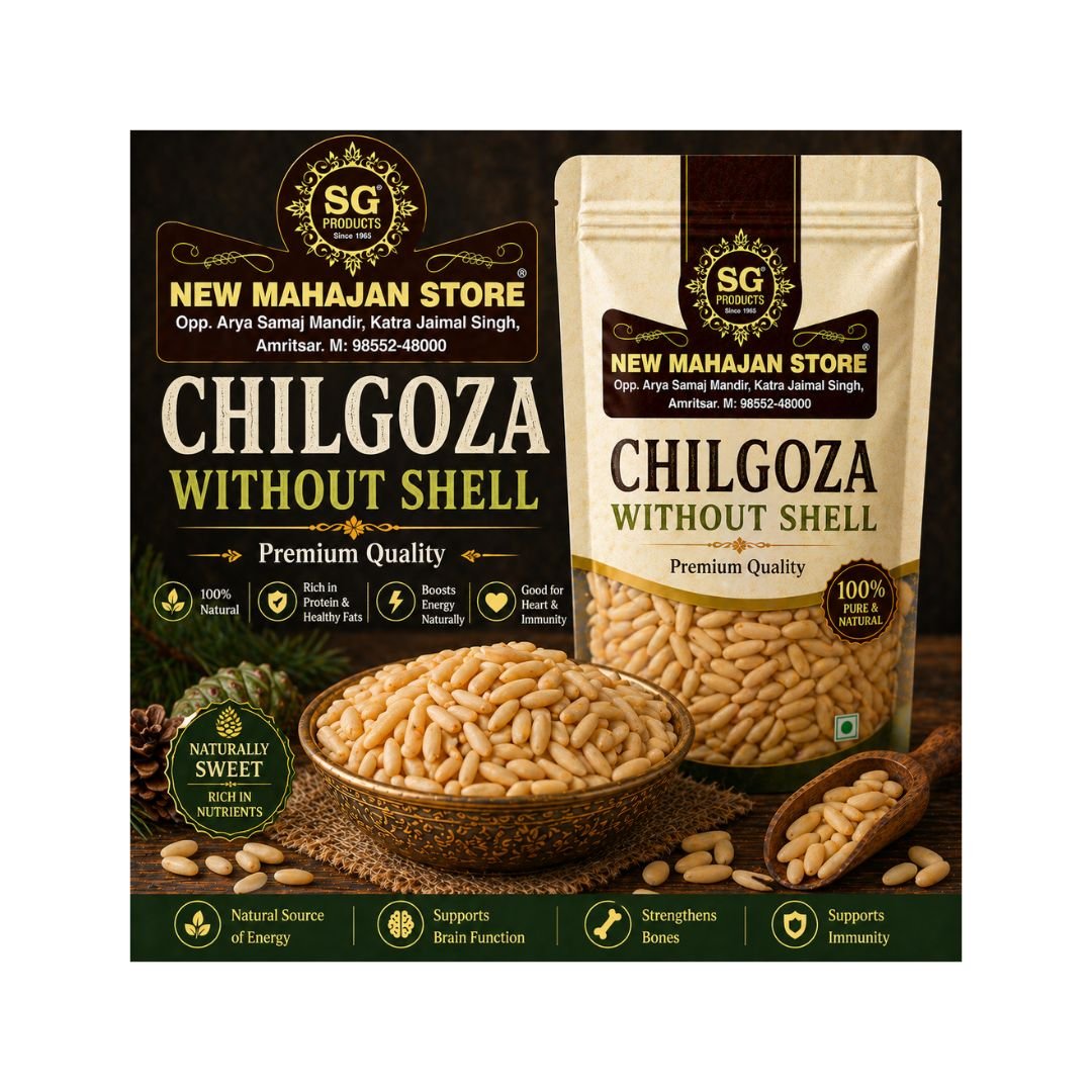 Chilgoza Without Shell